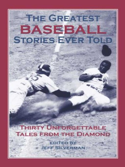 Cover image for Greatest Baseball Stories Ever Told